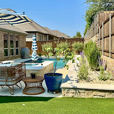 Poolside-Landscape-Artificial-Turf-Installation-in-Argyle-TX 1
